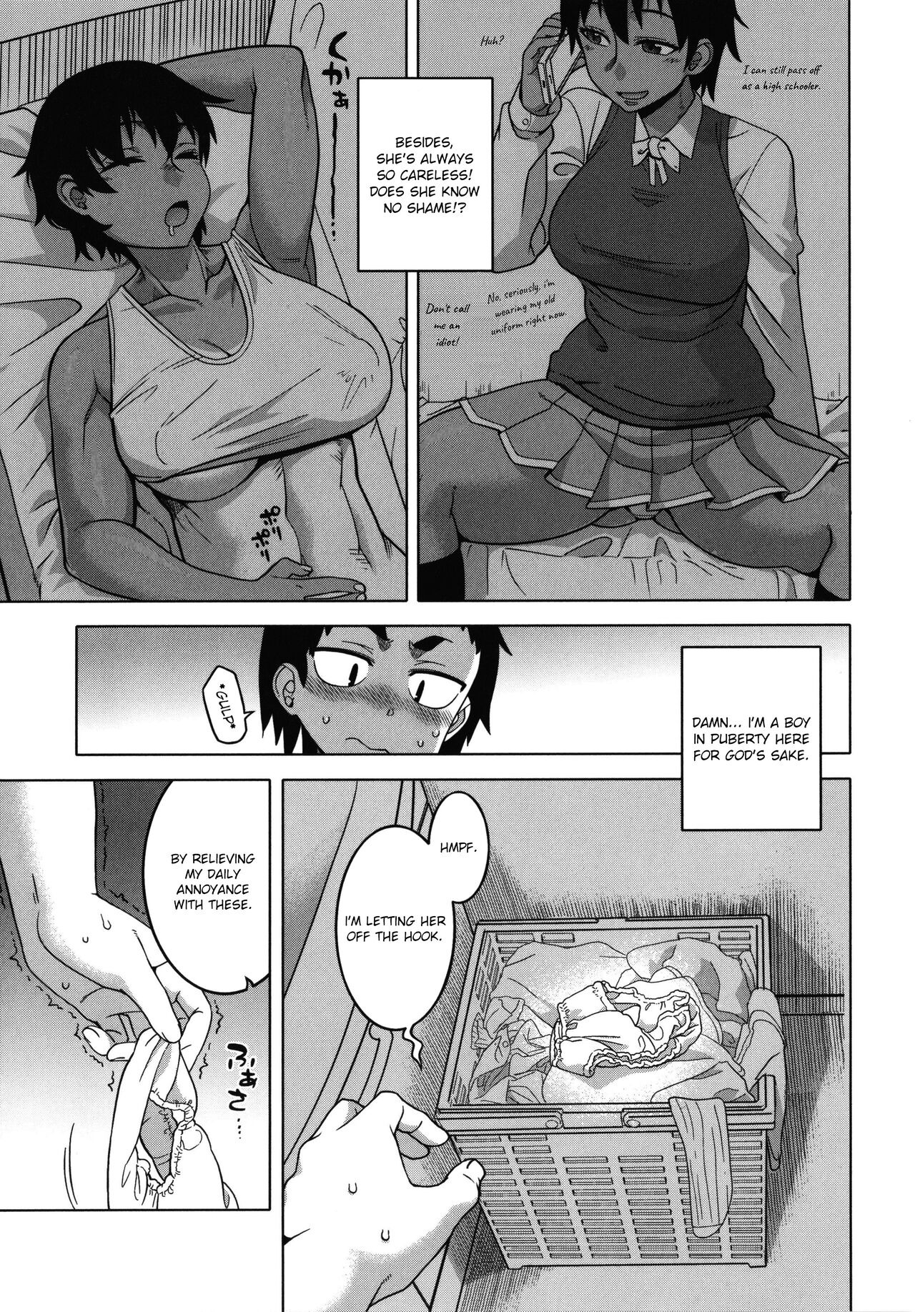 Hentai Manga Comic-Chotto Bijin de Mune ga Dekakute Eroi dake no Baka Nee-Chapter 1-8